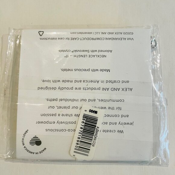 Alex and Ani 'Luck' Charm Toggle Necklace, silver - Picture 8 of 16